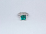 Dora | Emerald Engagement Ring
