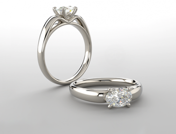 Oval engage ring